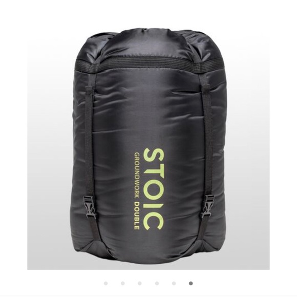 STOIC Ground Work DOUBLE sleeping bag, 1 in orange, 1 in teal🧡🩵 - Picture 10 of 15